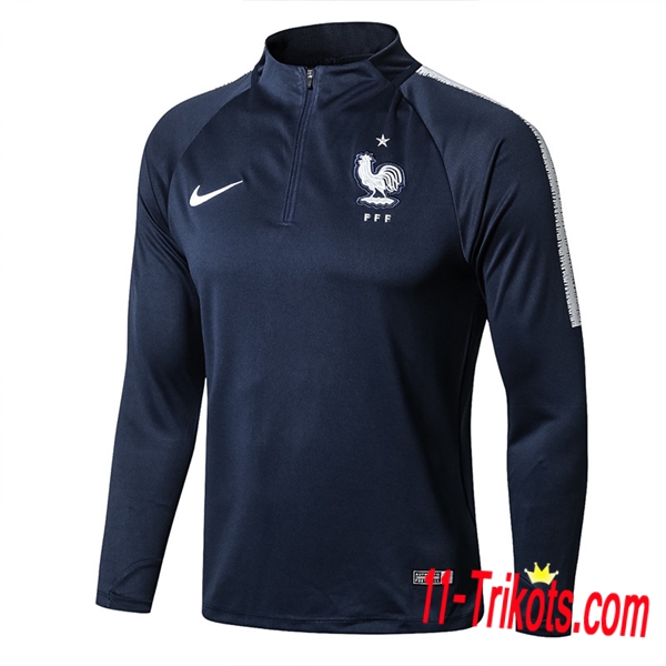 Sudadera de entrenamiento Francia Azul marino 2018/2019