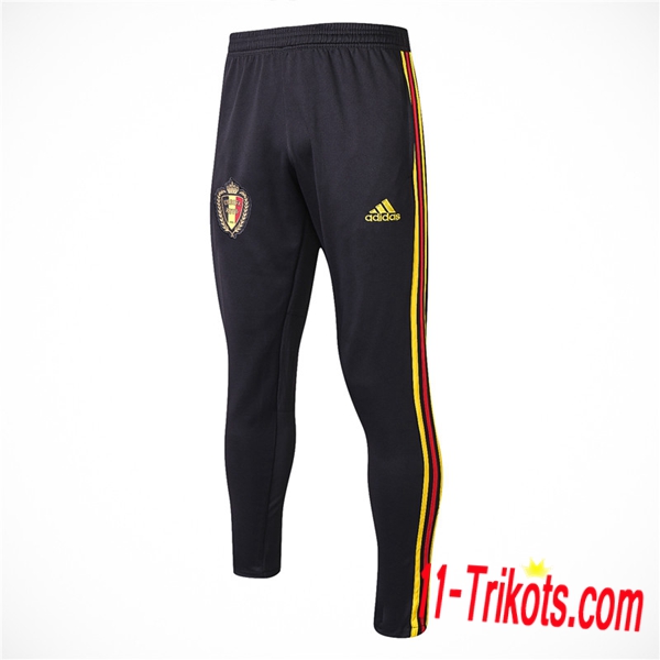 Pantalones de entrenamiento Bélgica Negro 2018/2019