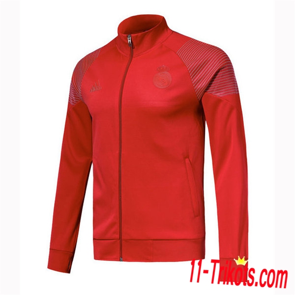 Chaqueta Futbol Real Madrid Roja 2018/2019