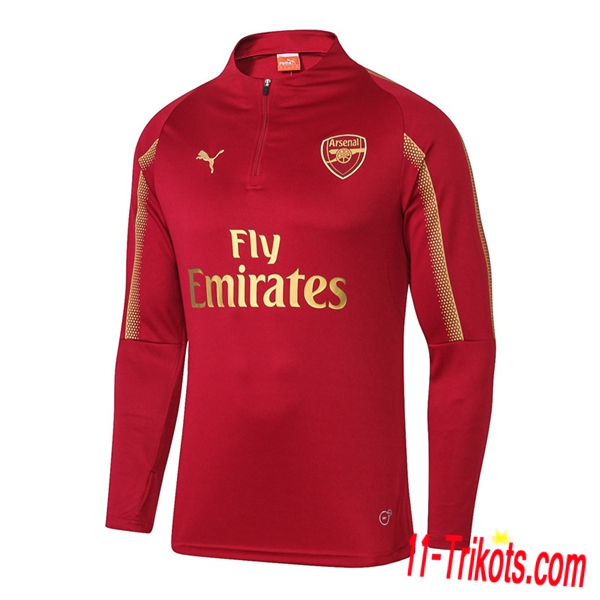 Sudadera de entrenamiento Arsenal Rojo 2018/2019