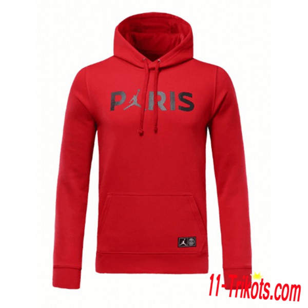 Sudadera con capucha Jordan PSG Roja 2018/2019