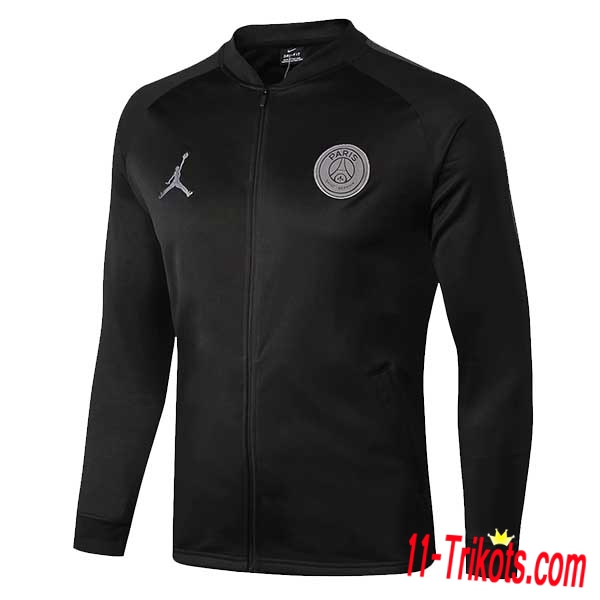 Neuestes Fussball PSG Jordan Schwarz Trainingsjacke 2018 2019 | 11-trikots