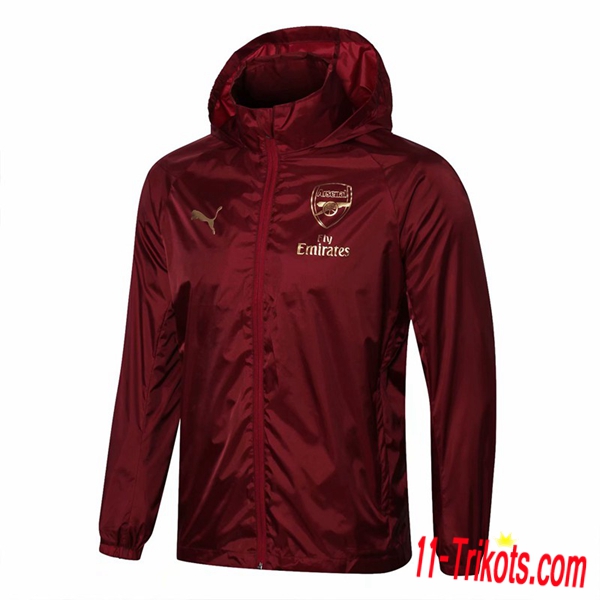 Chaqueta Futbol Coupe Vent Arsenal Roja 2018/2019