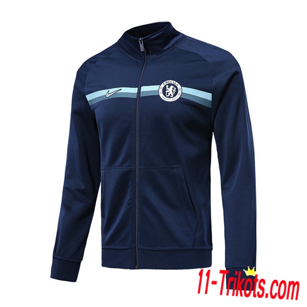 Chaqueta Futbol FC Chelsea Azul oscuro 2018 2019