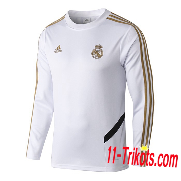 Sudadera de entrenamiento Real Madrid Blanco 2019/2020