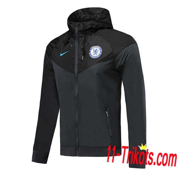 Chaqueta con capucha FC Chelsea Negro 2019/2020