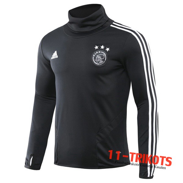 Sudadera de entrenamiento AFC Ajax Negro Cuello Alto 2019/2020