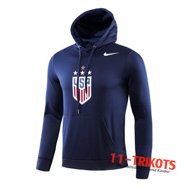 Chaqueta Futbol Con Capucha Estados Unidos Negro 2019 2020