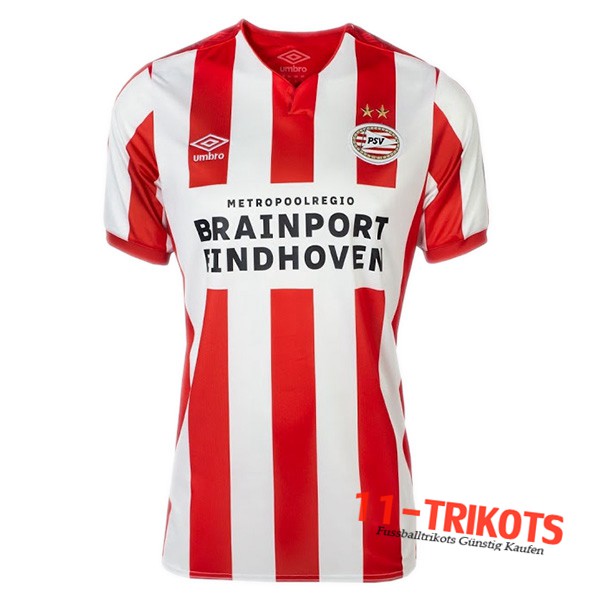 Neuestes Fussball PSV Eindhoven Heimtrikot 2019 2020 | 11-trikots