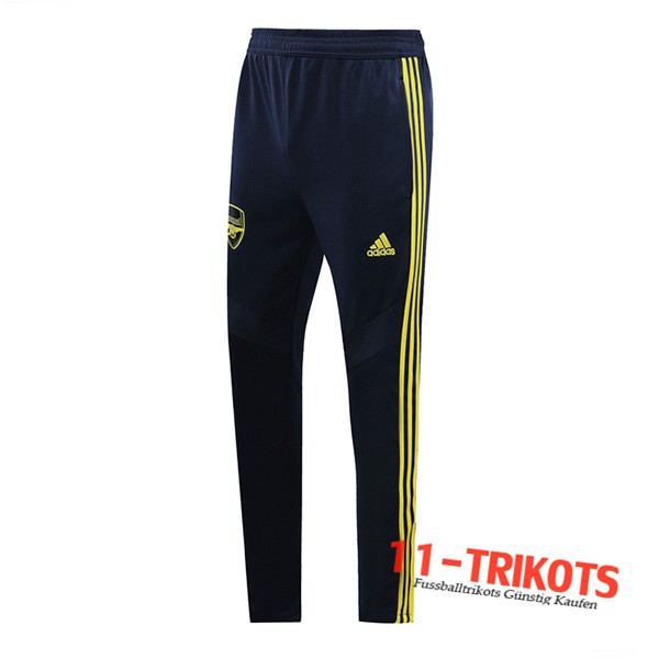 Pantalones Entrenamiento Arsenal Azul Oscuro/Amarillo 2019 2020