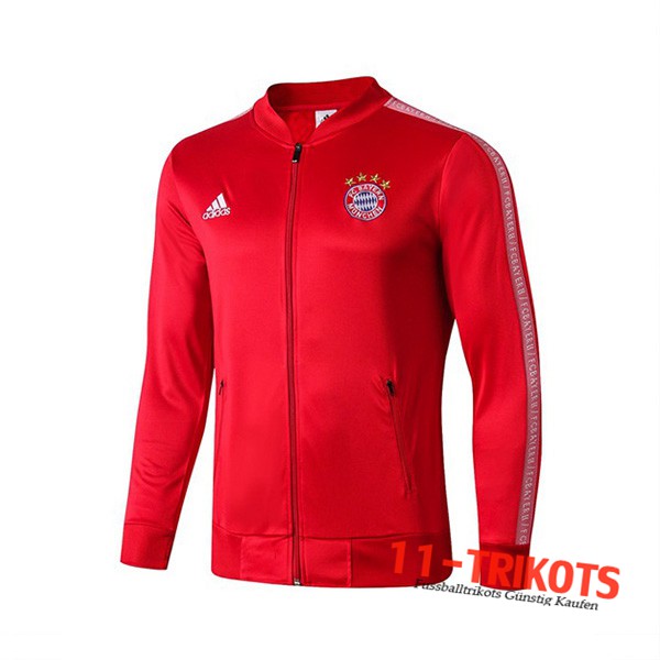 Chaqueta Futbol Bayern Munich Roja Blanco 2019/2020