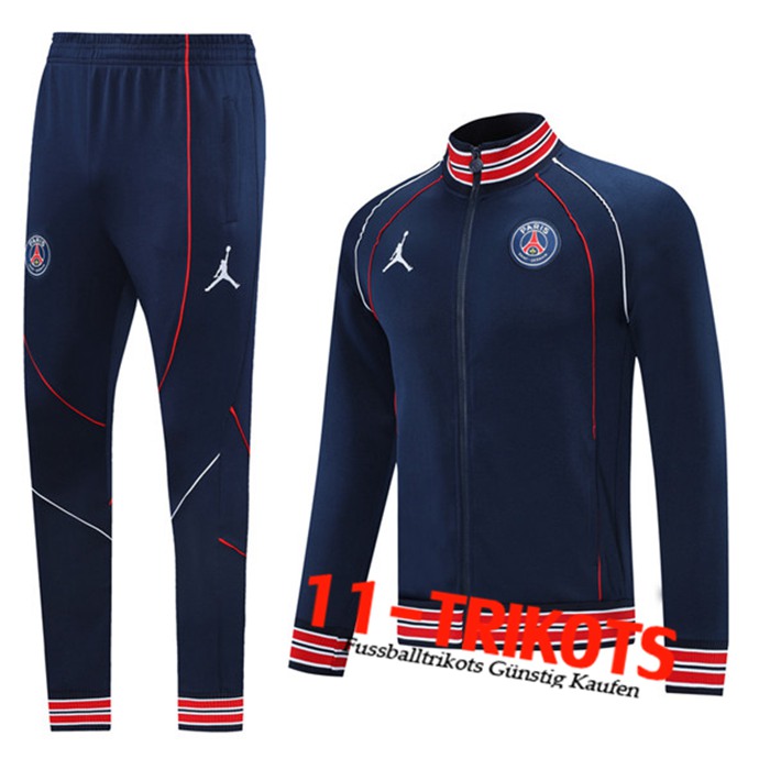 Jordan PSG Trainingsanzug (Jacke) Navy Blau 2021/2022