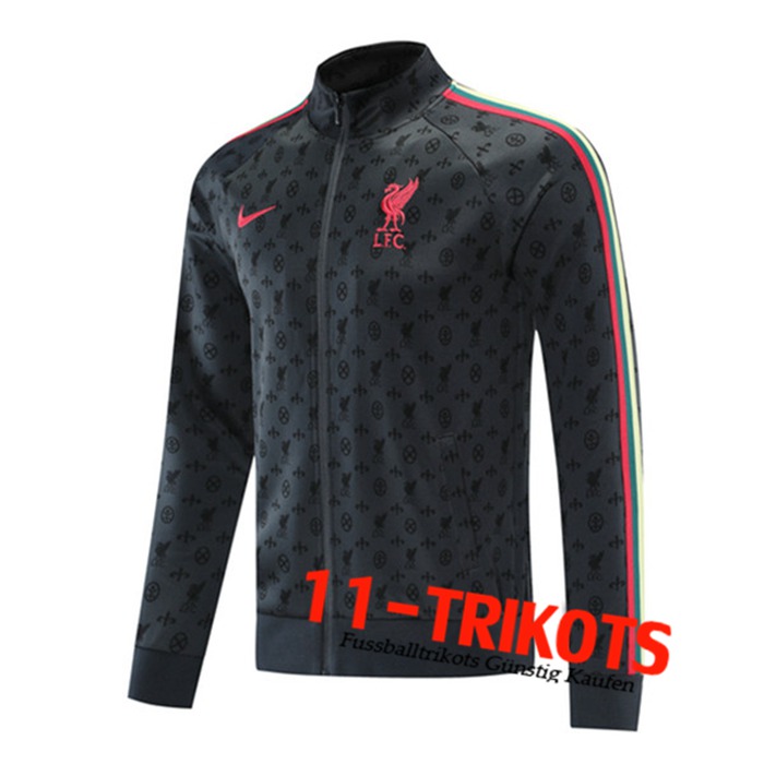 Chaquetas Futbol FC Liverpool Gris 2021/2022