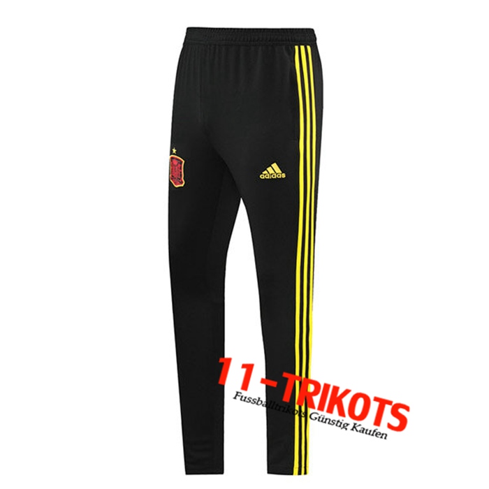 Pantalon Entrenamiento España Rojo/Negro/Amarillo