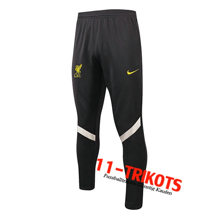 Pantalon Entrenamiento FC Liverpool Negro/Rojo 2021/2022