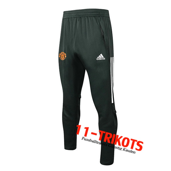 Pantalon Entrenamiento Manchester United Blanca 2021/2022