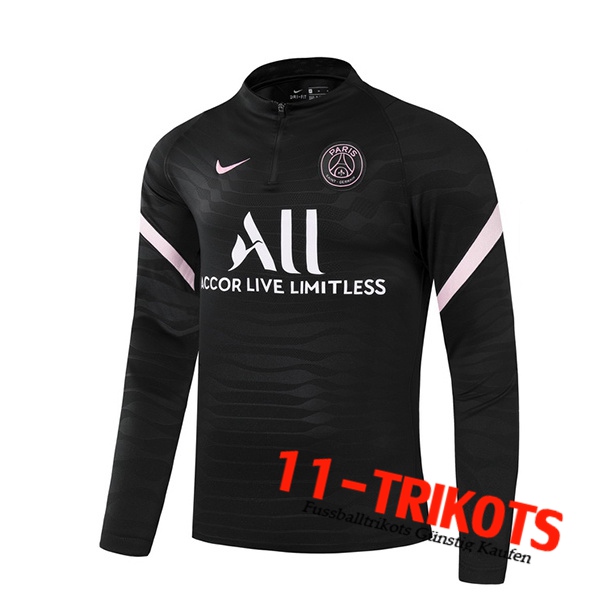 Sudadera De Entrenamiento Jordan PSG Negro Player Version 2021/2022