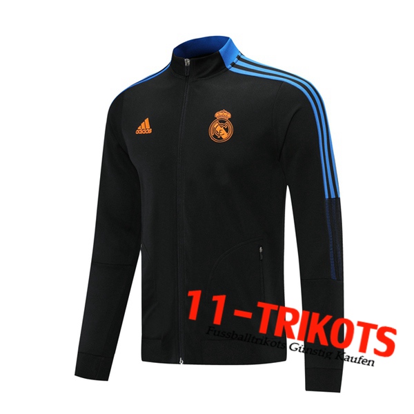 Chaquetas Futbol Real Madrid Negro 2021/2022