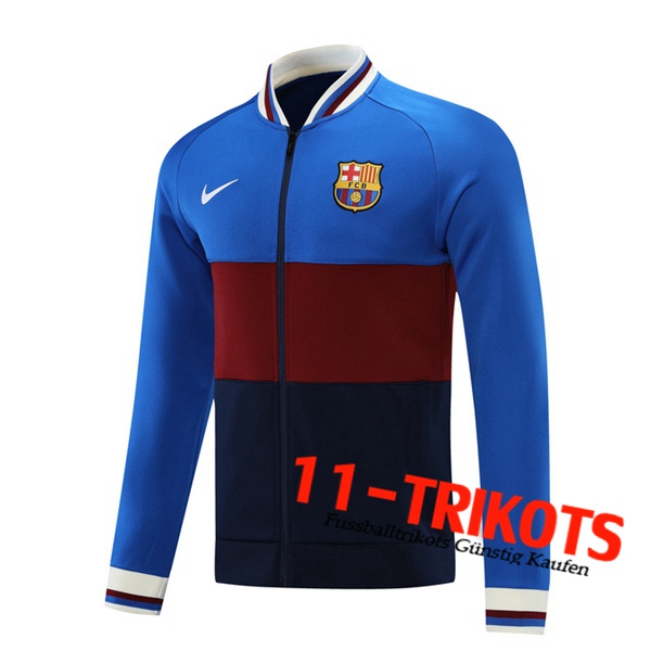 Chaquetas Futbol FC Barcelona Azul/Marron 2021/2022