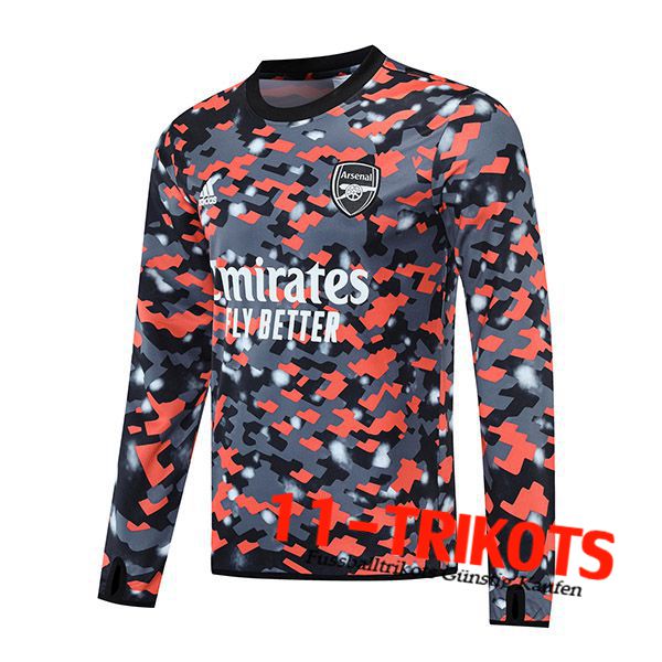 Sudadera De Entrenamiento FC Arsenal Gris/Rojo 2021/2022