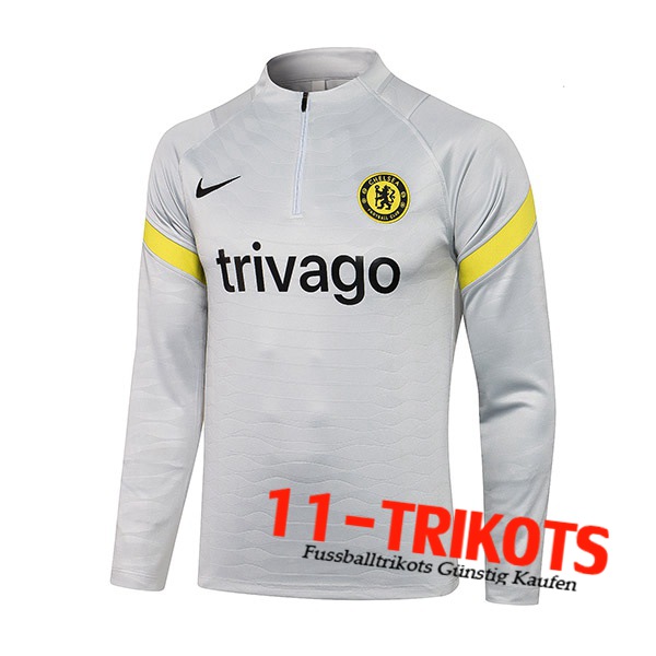 Sudadera De Entrenamiento FC Chelsea Gris 2021/2022