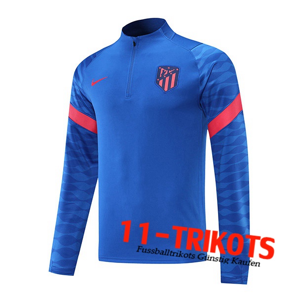 Sudadera De Entrenamiento Atletico Madrid Azul 2021/2022 -1