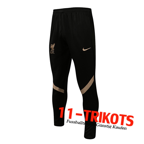 Pantalon Entrenamiento FC Liverpool Negro 2021/2022