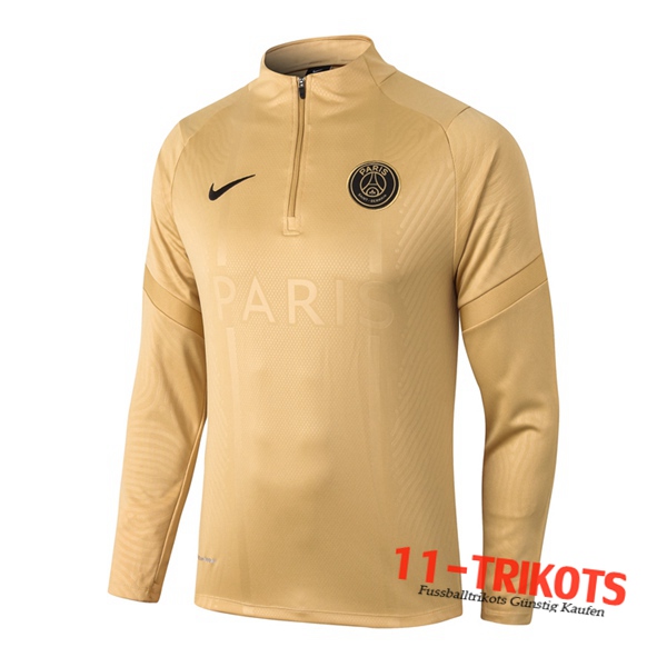 Sudadera de entrenamiento Pairis PSG Amarillo 2020/2021