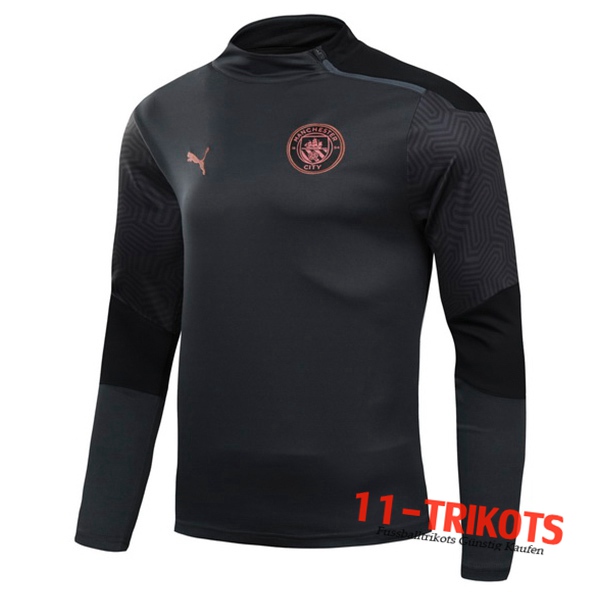 Sudadera de entrenamiento Manchester City Gris 2020/2021