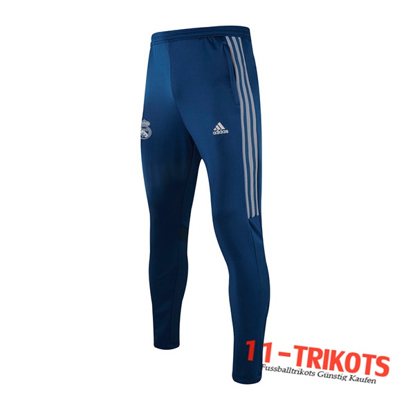 Pantalones Entrenamiento Real Madrid Azul 2020 2021