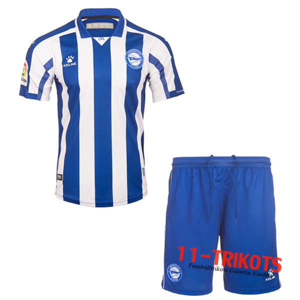 Fussball Deportivo Alaves Kinder Heimtrikot 2020/2021 | 11-trikots