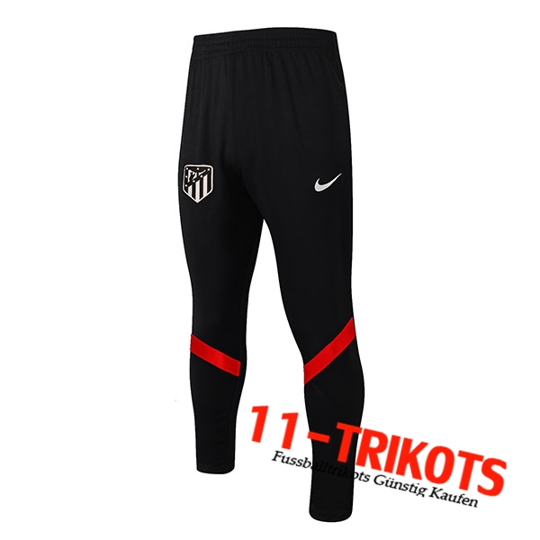 Altetico Madrid Trainingshose Schwarz/Rot 2021/2022