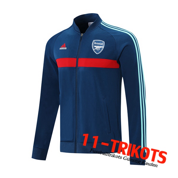 FC Arsenal Trainingsjacke Dunkelblau/Rot 2021/2022