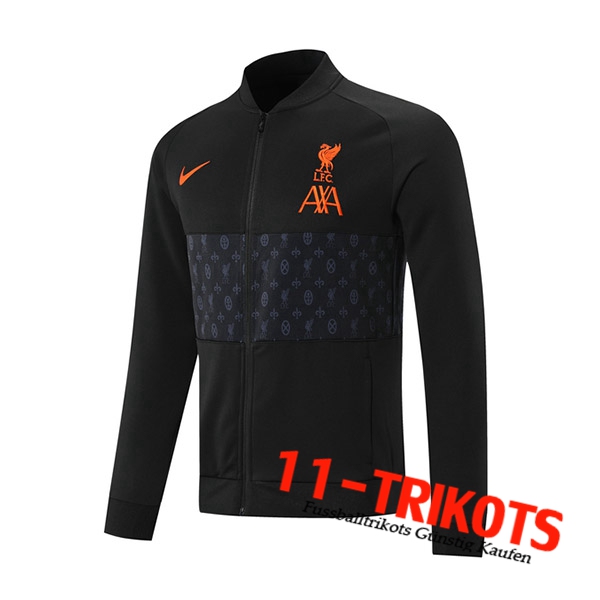 FC Liverpool Trainingsjacke Schwarz/Grau 2021/2022