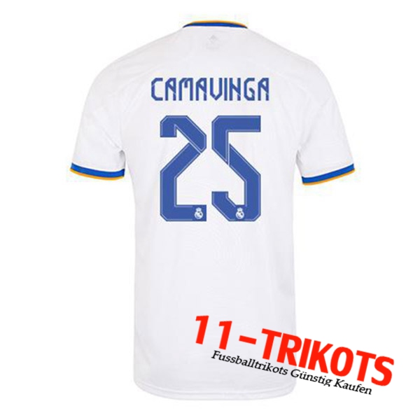 Real Madrid (Camavinga 25) Heimtrikot 2021/2022