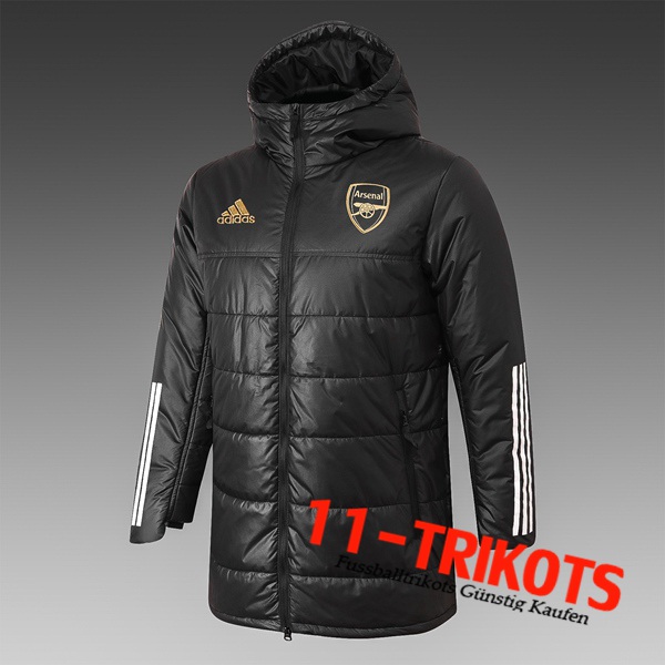 Chaqueta De Plumas Arsenal Negro 2020 2021