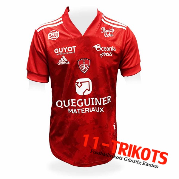 Camiseta Futbol Stade Brestois Primera 2020/2021