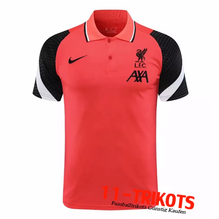 Neuestes FC Liverpool Poloshirt Rot 2020/2021 | 11-Trikots