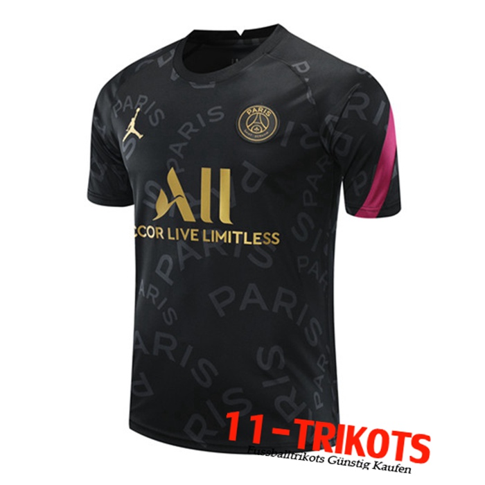 Neuestes Paris PSG Trainingstrikot Schwarz 2020/2021 | 11-Trikots