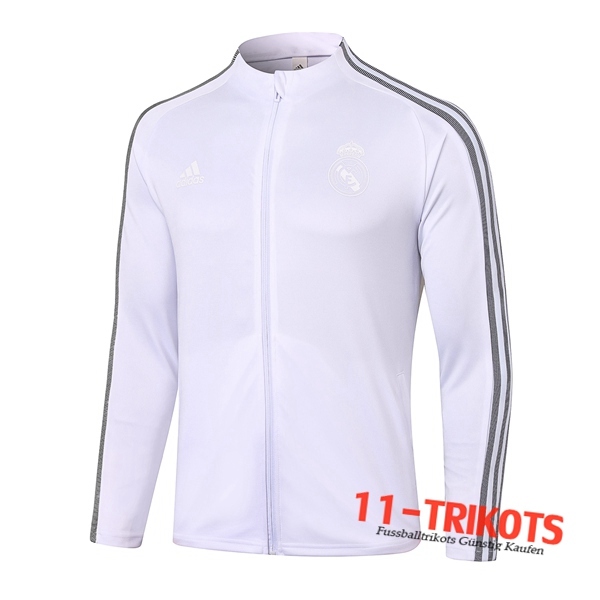 Chaqueta Futbol Real Madrid Blanco 2020/2021