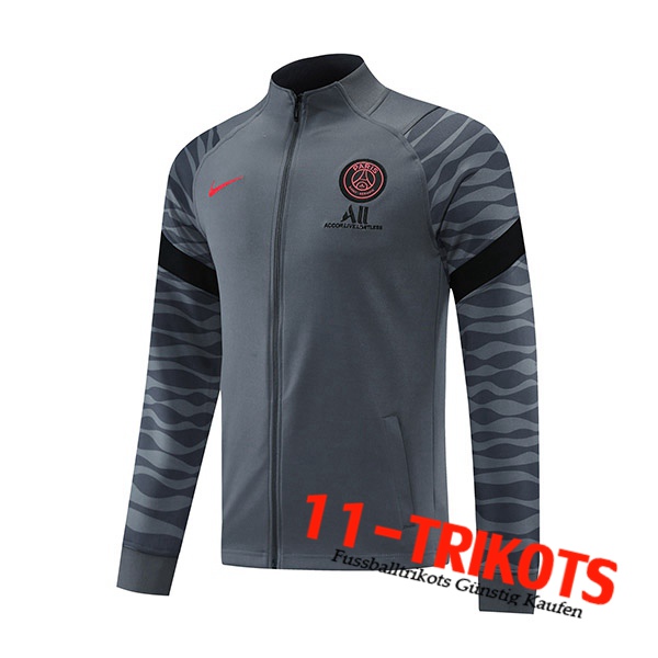 Jordan PSG Trainingsjacke Grau 2021/2022