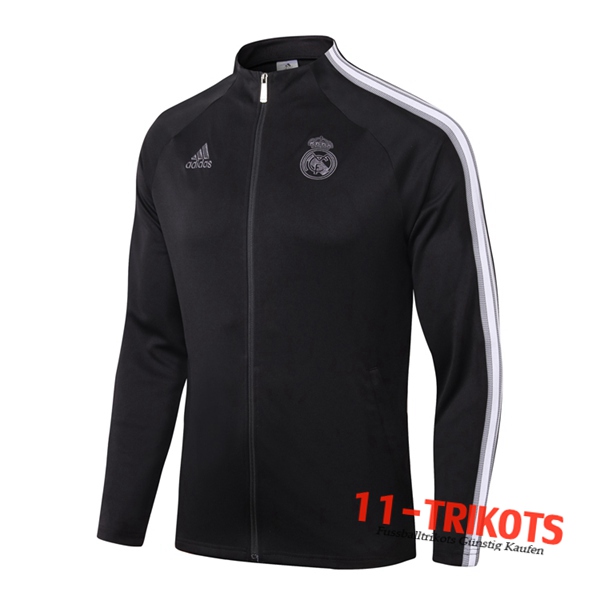 Chaqueta Futbol Real Madrid Negro 2020/2021