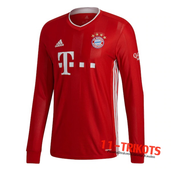 Fussball Bayern Munchen Heimtrikot Manche longue 2020 2021 | 11-trikots