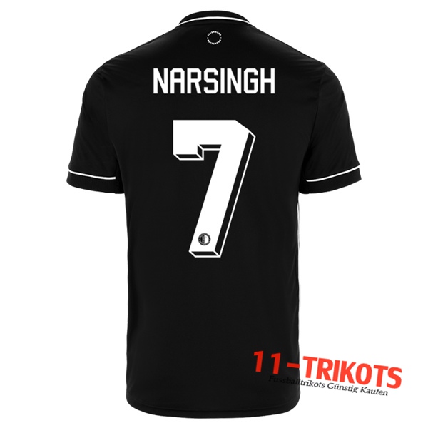 Fussball Feyenoord (NARSINGH 7) Auswärtstrikot 2020 2021 | 11-trikots