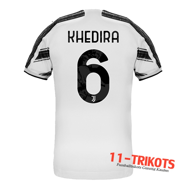 Fussball Juventus (KHEDIRA 6) Heimtrikot 2020 2021 | 11-trikots