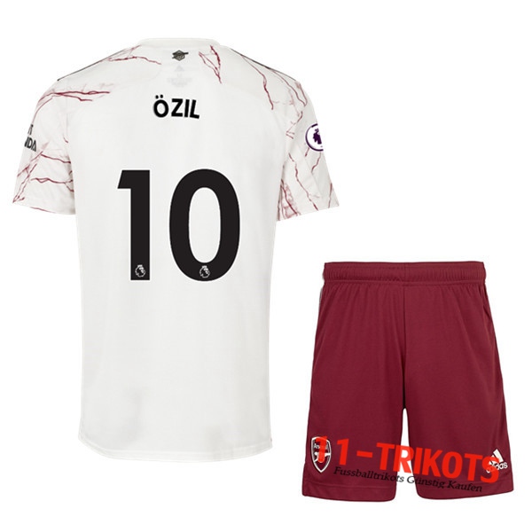 Fussball Arsenal (Özil 10) Kinder Auswärtstrikot 2020 2021 | 11-trikots