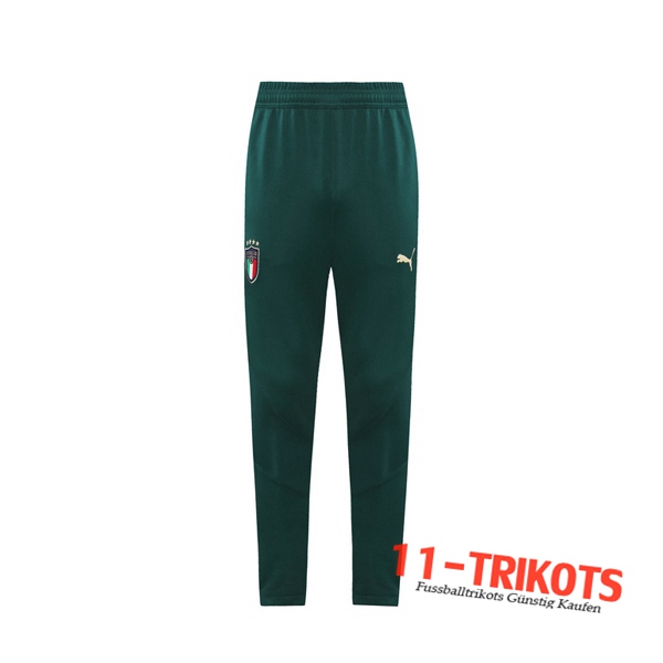 Pantalones Entrenamiento Italia Verde 2020 2021