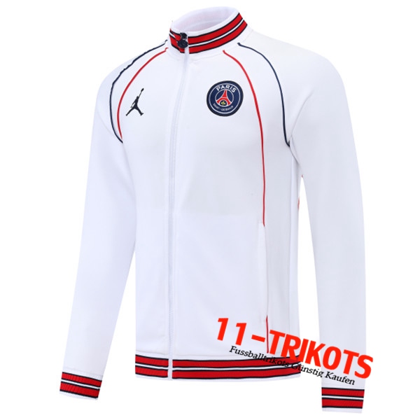 Jordan PSG Trainingsjacke Weiß 2022/2023