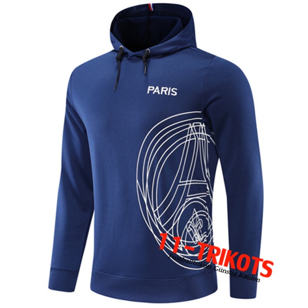 PSG Training Sweatshirt Kapuze Blau 2022/2023