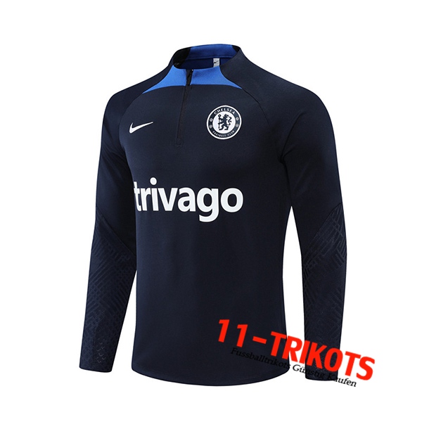 FC Chelsea Training Sweatshirt Schwarz 2022/2023